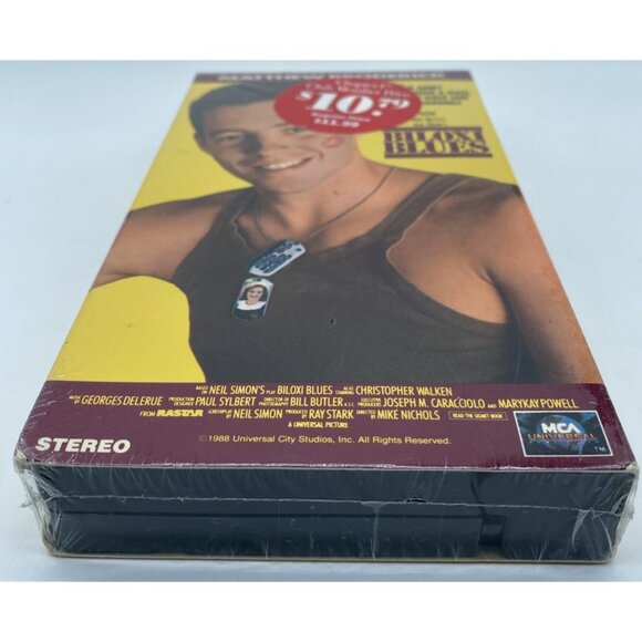 Biloxi Blues (VHS, 1996) Matthew Broderick Sealed Alliance Universal Watermarks - Picture 7 of 12